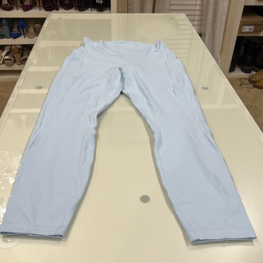 lululemon athletica Light Blue Leggings